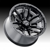 Ultra 126BK Warmonger 6 Gloss Black Custom Truck Wheels 4